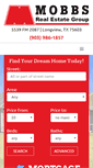 Mobile Screenshot of mobbsrealestate.com